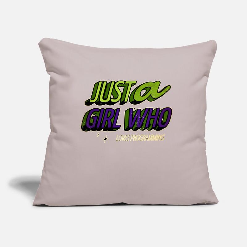 Programming Language Programming DADs Favorite Sofa pillowcase 17,3'' x 17,3'' (45 x 45 cm)