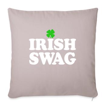 Irish Swag - Sofa pillowcase 17,3'' x 17,3'' (45 x 45 cm) - light taupe - Front