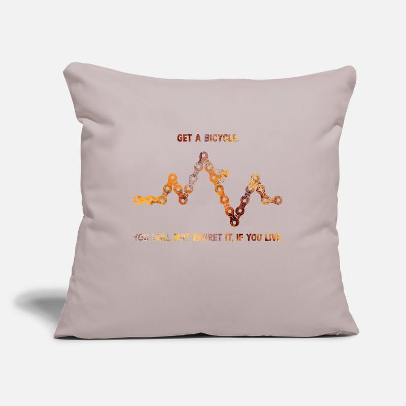 Obtenir un vélo Housse de coussin décorative 45 x 45 cm