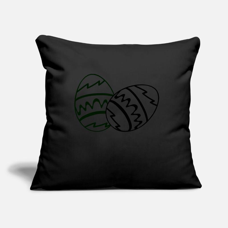 Easter egg Sofa pillowcase 17,3'' x 17,3'' (45 x 45 cm)