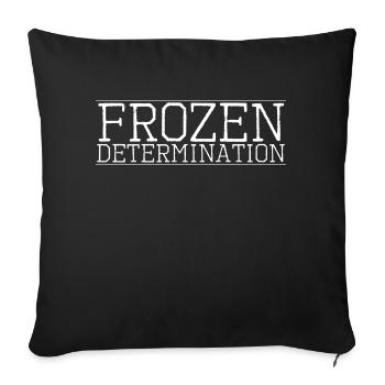awesome jokes gift idea resilience mindset - Sofakissenbezug 45 x 45 cm - Schwarz - Vorne