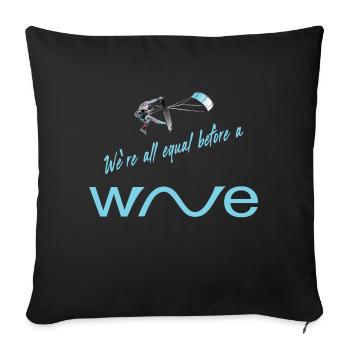 Surfer - Housse de coussin décorative 45 x 45 cm - noir - Devant