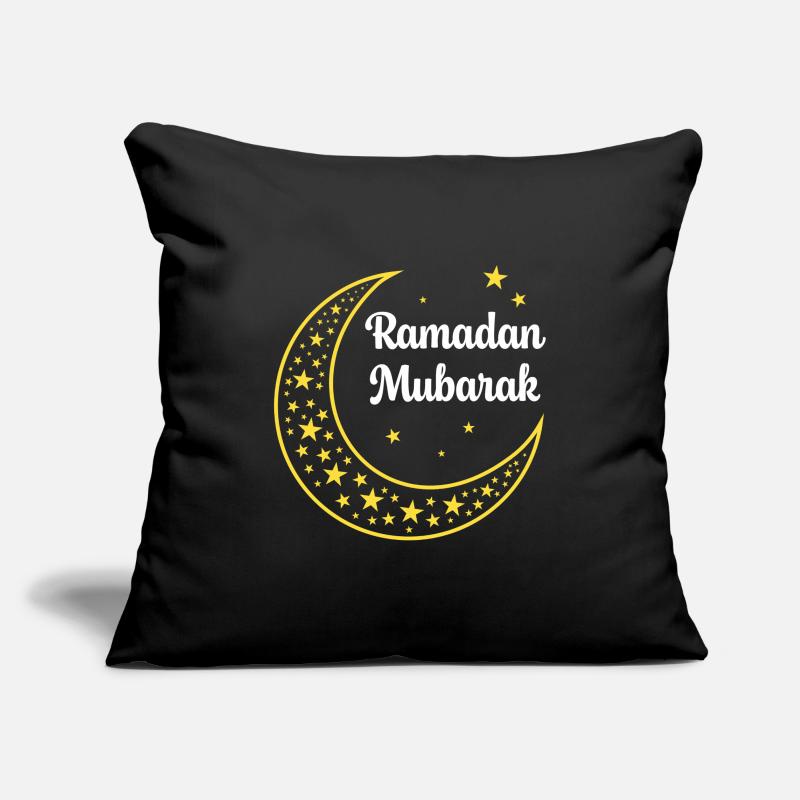 Ramadan Mubarak Sofa pillowcase 17,3'' x 17,3'' (45 x 45 cm)
