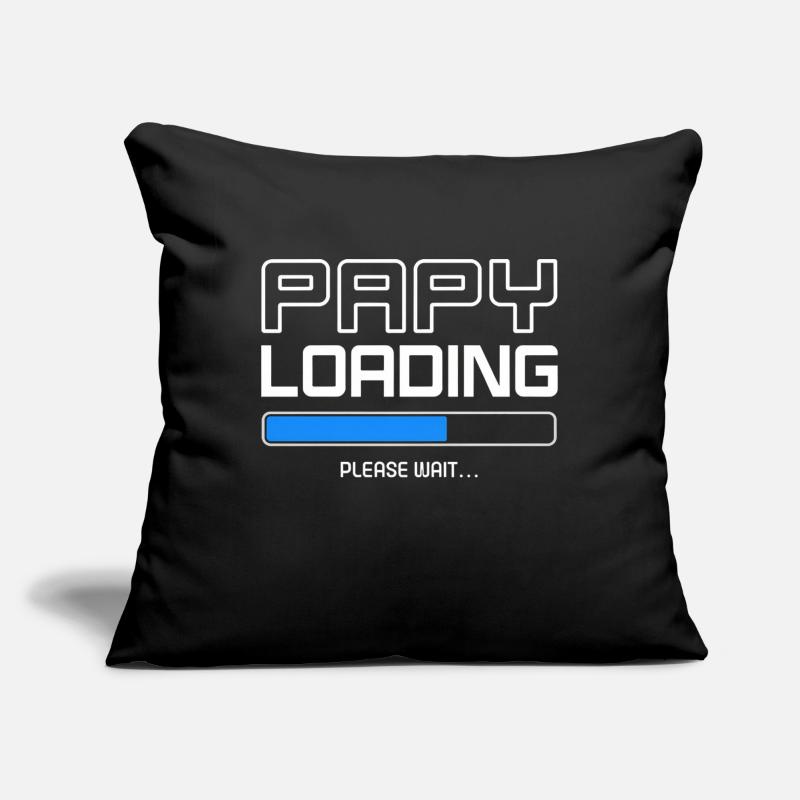 papy-loading Housse de coussin décorative 45 x 45 cm