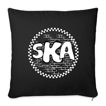 Je vais porter un t-shirt - Housse de coussin décorative 45 x 45 cm - noir - Devant