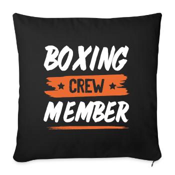 Équipe de breakdance - Housse de coussin décorative 45 x 45 cm - noir - Devant