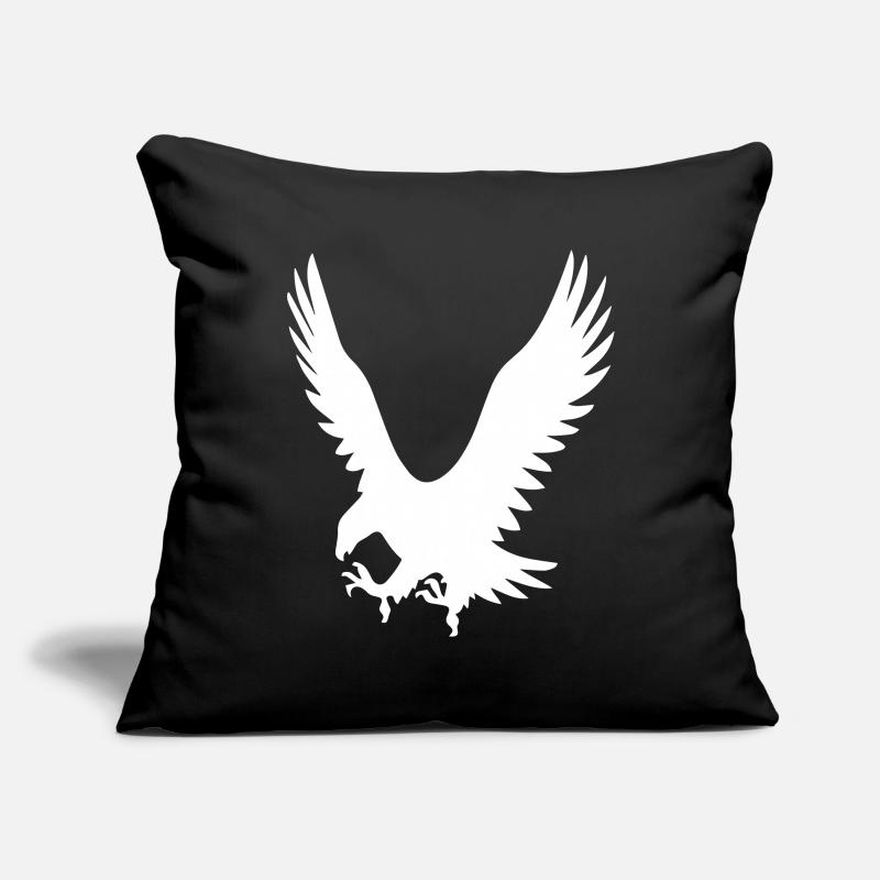 Eagles on attack Sofa pillowcase 17,3'' x 17,3'' (45 x 45 cm)