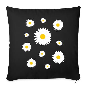Cadeau pour la fête des mères : Idée de cadeau pour la fête des mères - Housse de coussin décorative 45 x 45 cm - noir - Devant