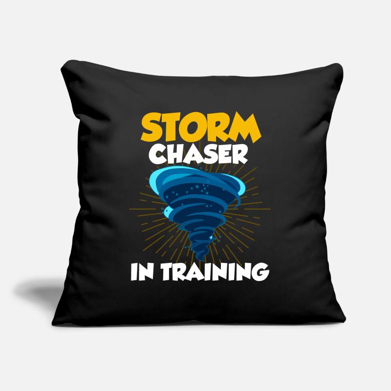Tornade Housse de coussin décorative 45 x 45 cm