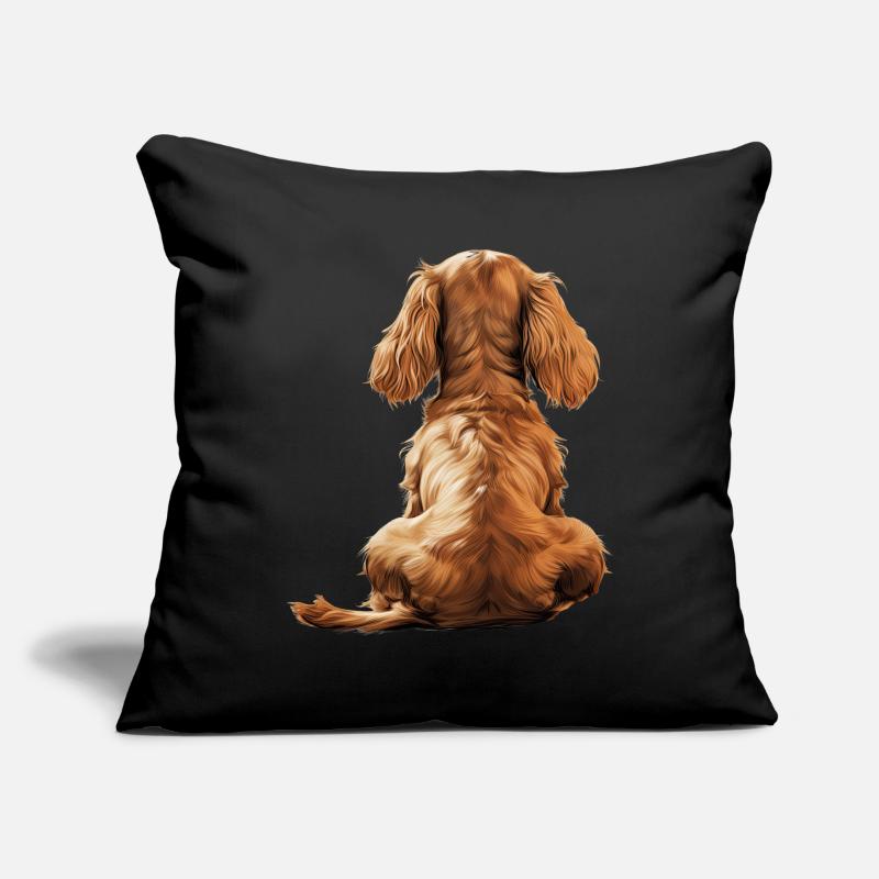 Cocker Épagneul Housse de coussin décorative 45 x 45 cm