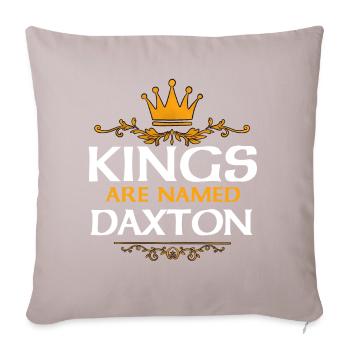 Daxton (en anglais seulement) - Housse de coussin décorative 45 x 45 cm - taupe clair - Devant