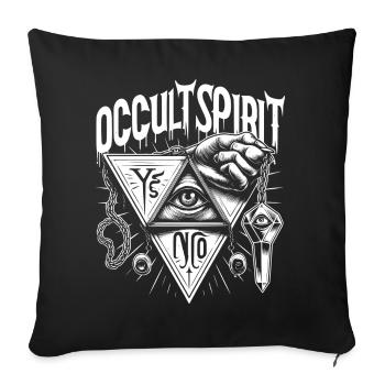 Bone Logo Pendulum 3 - Sofa pillowcase 17,3'' x 17,3'' (45 x 45 cm) - black - Front