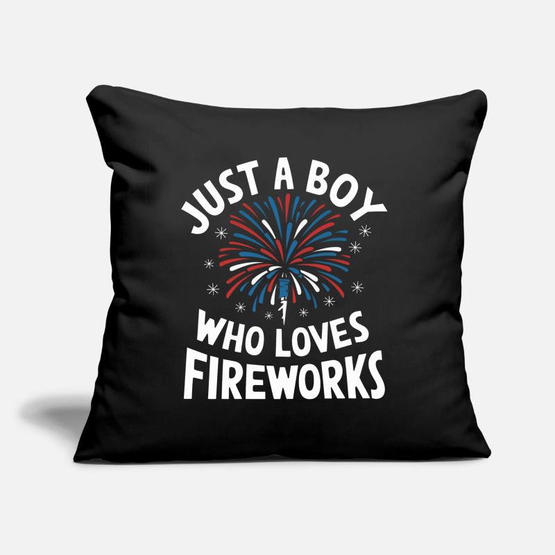 Pyrotechnics Fireworks Pyrotechnics Sofa pillowcase 17,3'' x 17,3'' (45 x 45 cm)