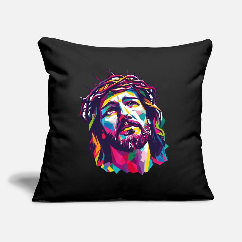 Jesus Sofakissenbezug 45 x 45 cm