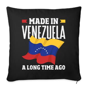 Venezuela Flag Pride & Home Venezuela - Sofa pillowcase 17,3'' x 17,3'' (45 x 45 cm) - black - Front