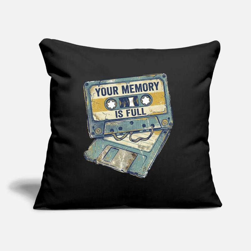 Mémoire complète Housse de coussin décorative 45 x 45 cm