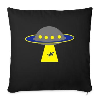 Aliens - Sofakissenbezug 45 x 45 cm - Schwarz - Vorne