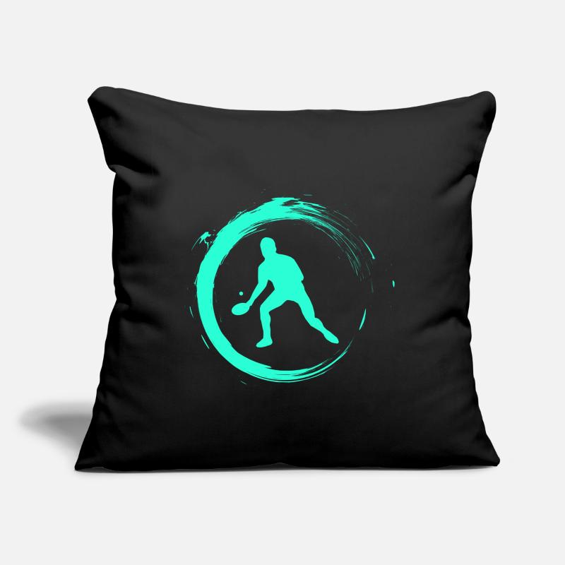 Ping-ping-lt Housse de coussin décorative 45 x 45 cm