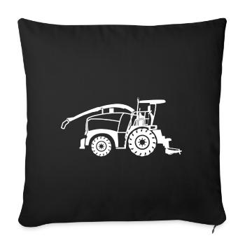 Haecksler1 WH - Housse de coussin décorative 45 x 45 cm - noir - Devant