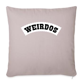 Weirdos pavement Motorad Club - Housse de coussin décorative 45 x 45 cm - taupe clair - Devant