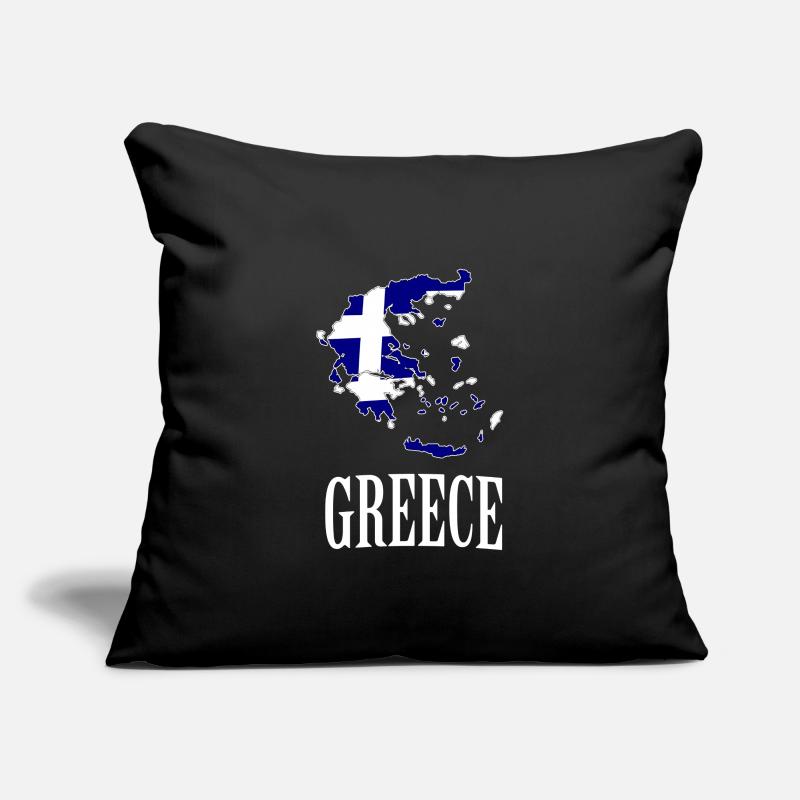 Grèce Grèce Housse de coussin décorative 45 x 45 cm