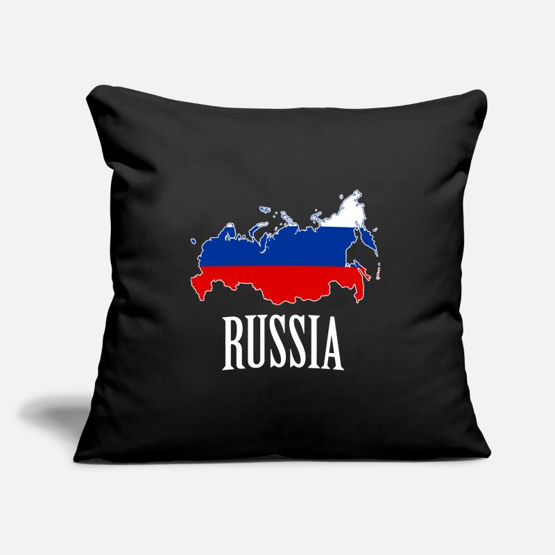 Russie Housse de coussin décorative 45 x 45 cm