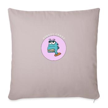 Nobody Cares - Housse de coussin décorative 45 x 45 cm - taupe clair - Devant