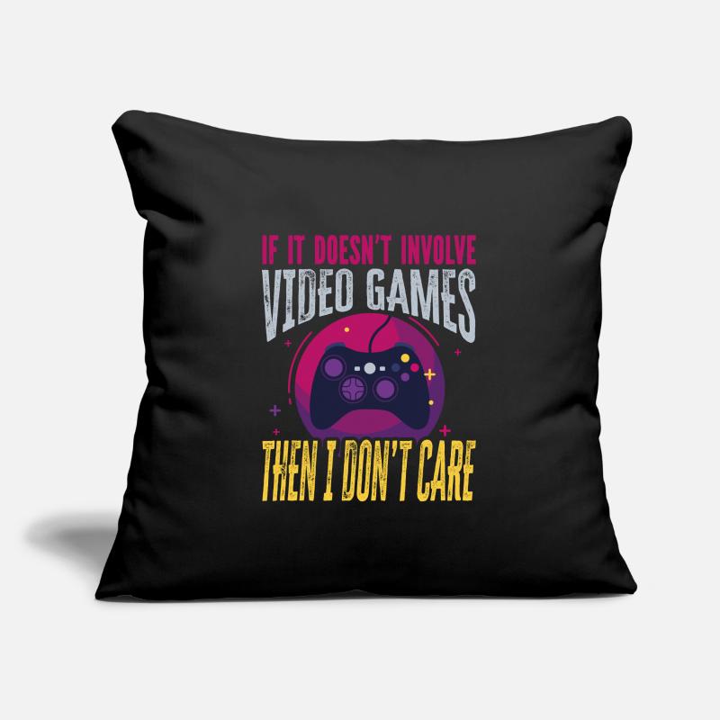 Conceptions de gamer Gamer Housse de coussin décorative 45 x 45 cm