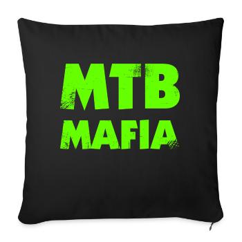 MTB Mafia - Sofa pillowcase 17,3'' x 17,3'' (45 x 45 cm) - black - Front