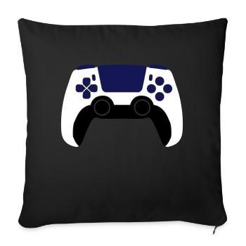 Generisches Game Controller - Sofakissenbezug 45 x 45 cm - Schwarz - Vorne