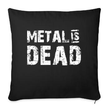 Music Metal concert metal - Sofa pillowcase 17,3'' x 17,3'' (45 x 45 cm) - black - Front