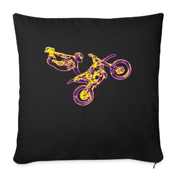 Freestyler - Sofa pillowcase 17,3'' x 17,3'' (45 x 45 cm) - black - Front