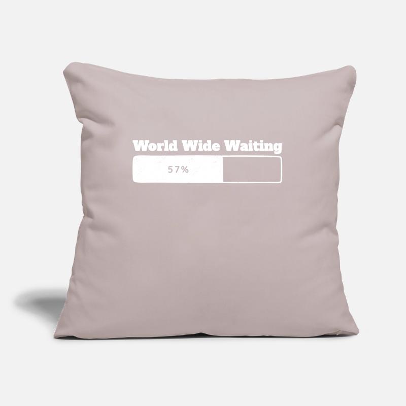 Admin Administrator Internet Download Computer Scientist Sofa pillowcase 17,3'' x 17,3'' (45 x 45 cm)