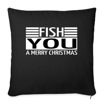 axie rod under the tree axolotls baby bday - Sofa pillowcase 17,3'' x 17,3'' (45 x 45 cm) - black - Front
