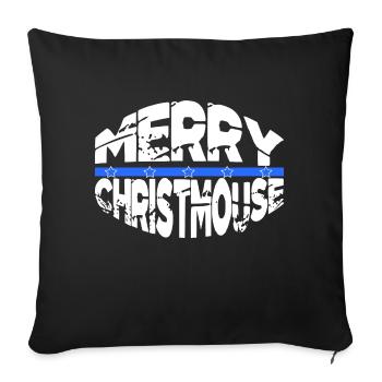 gift christmas vacation cute beach beach holiday - Sofakissenbezug 45 x 45 cm - Schwarz - Vorne