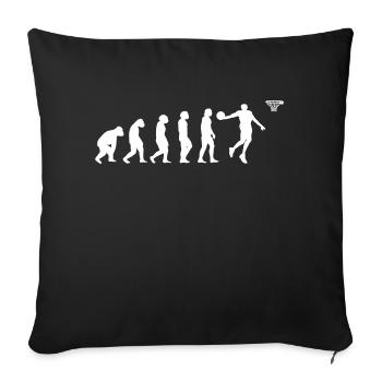 Basketball Basketball Club Basketball Lovers - Sofa pillowcase 17,3'' x 17,3'' (45 x 45 cm) - black - Front