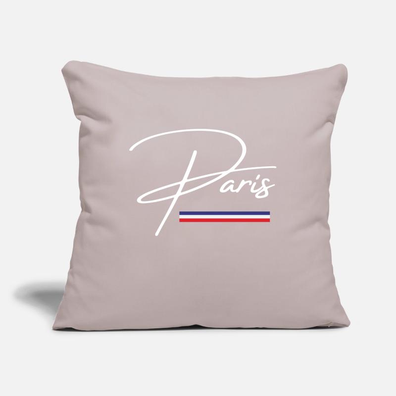 Paris gift idea Sofa pillowcase 17,3'' x 17,3'' (45 x 45 cm)