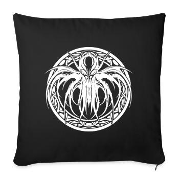 Cthulhu emblem Ancient entity - Sofa pillowcase 17,3'' x 17,3'' (45 x 45 cm) - black - Front