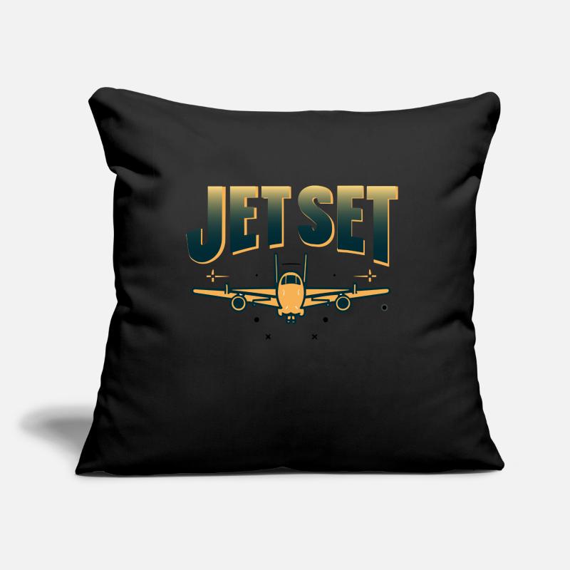 AIRPLANES Sofa pillowcase 17,3'' x 17,3'' (45 x 45 cm)