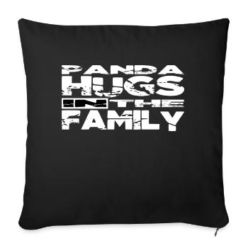 fun sayings geek present present idea - Sofa pillowcase 17,3'' x 17,3'' (45 x 45 cm) - black - Front