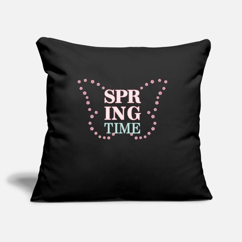 Spring Time - Spring is here! Sofa pillowcase 17,3'' x 17,3'' (45 x 45 cm)