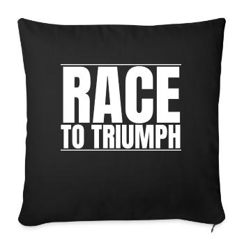 gift funny quote funny funny sayings cool - Sofa pillowcase 17,3'' x 17,3'' (45 x 45 cm) - black - Front