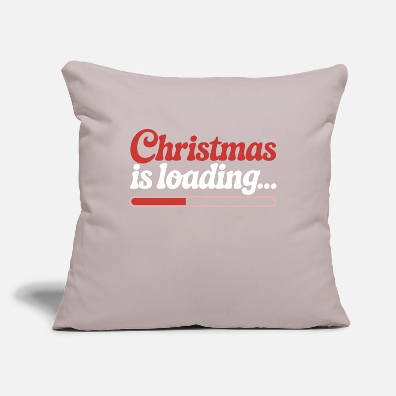 Christmas is loading ... Sofa pillowcase 17,3'' x 17,3'' (45 x 45 cm)