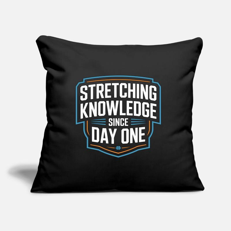PT Educator Stretching Knowledge Movement Therapy Sofakissenbezug 45 x 45 cm