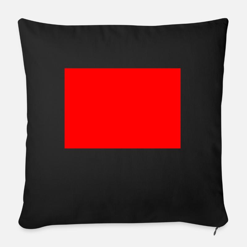 formen6 - Sofakissenbezug 45 x 45 cm - Schwarz