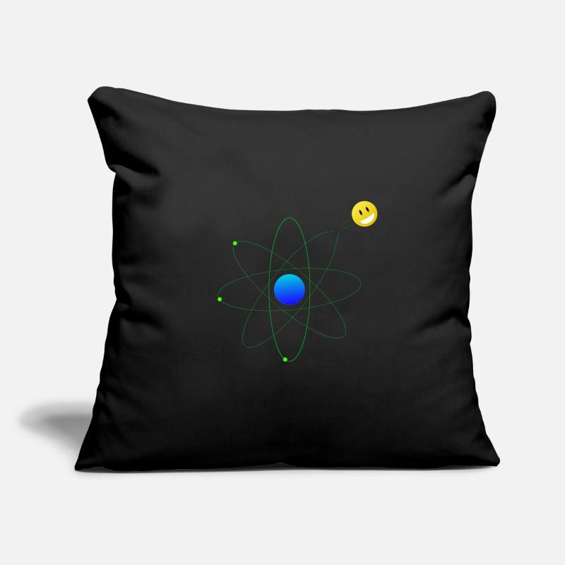 électron libre Housse de coussin décorative 45 x 45 cm