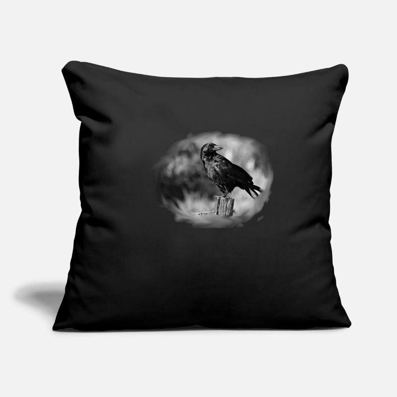 Crow Sofa pillowcase 17,3'' x 17,3'' (45 x 45 cm)