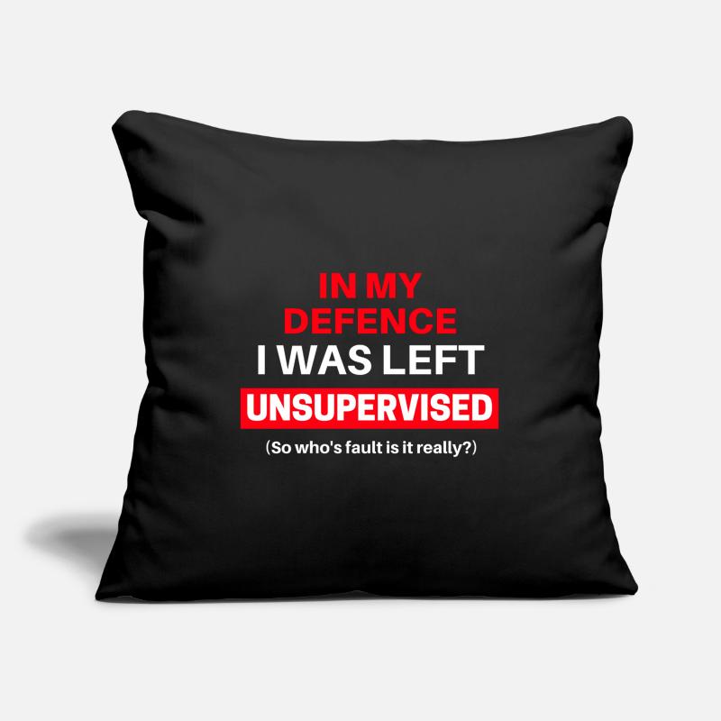 Funny sayings Sofa pillowcase 17,3'' x 17,3'' (45 x 45 cm)