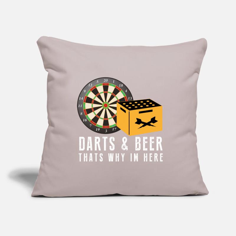 Darts Evolution Dart Sport Bullseye fun gift Sofa pillowcase 17,3'' x 17,3'' (45 x 45 cm)
