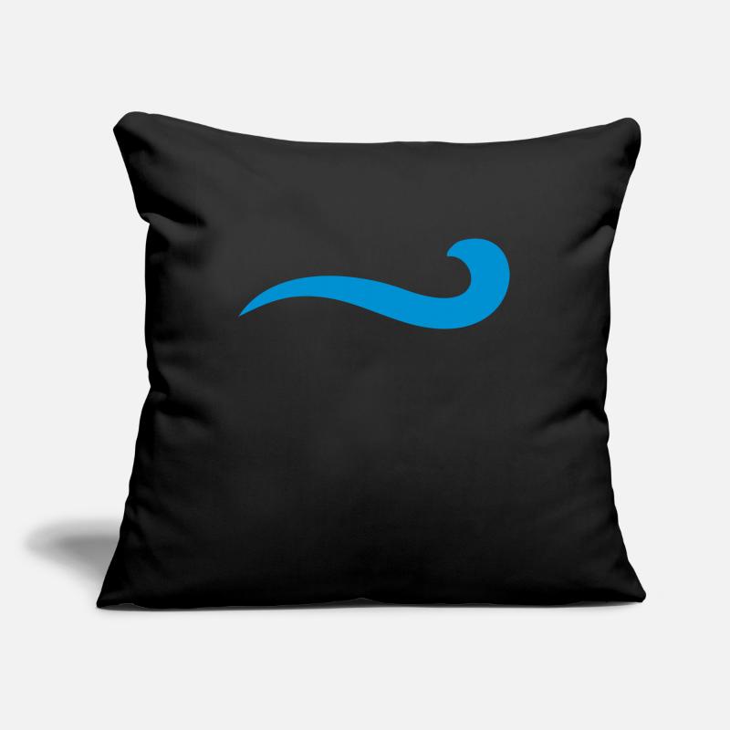 waves Sofa pillowcase 17,3'' x 17,3'' (45 x 45 cm)